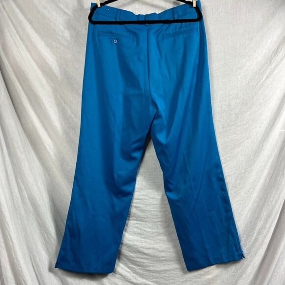 Vintage Montique‎ Leisure Pants Mens 36x29 Retro Track Golf Bright Funky Indie - Picture 5 of 16